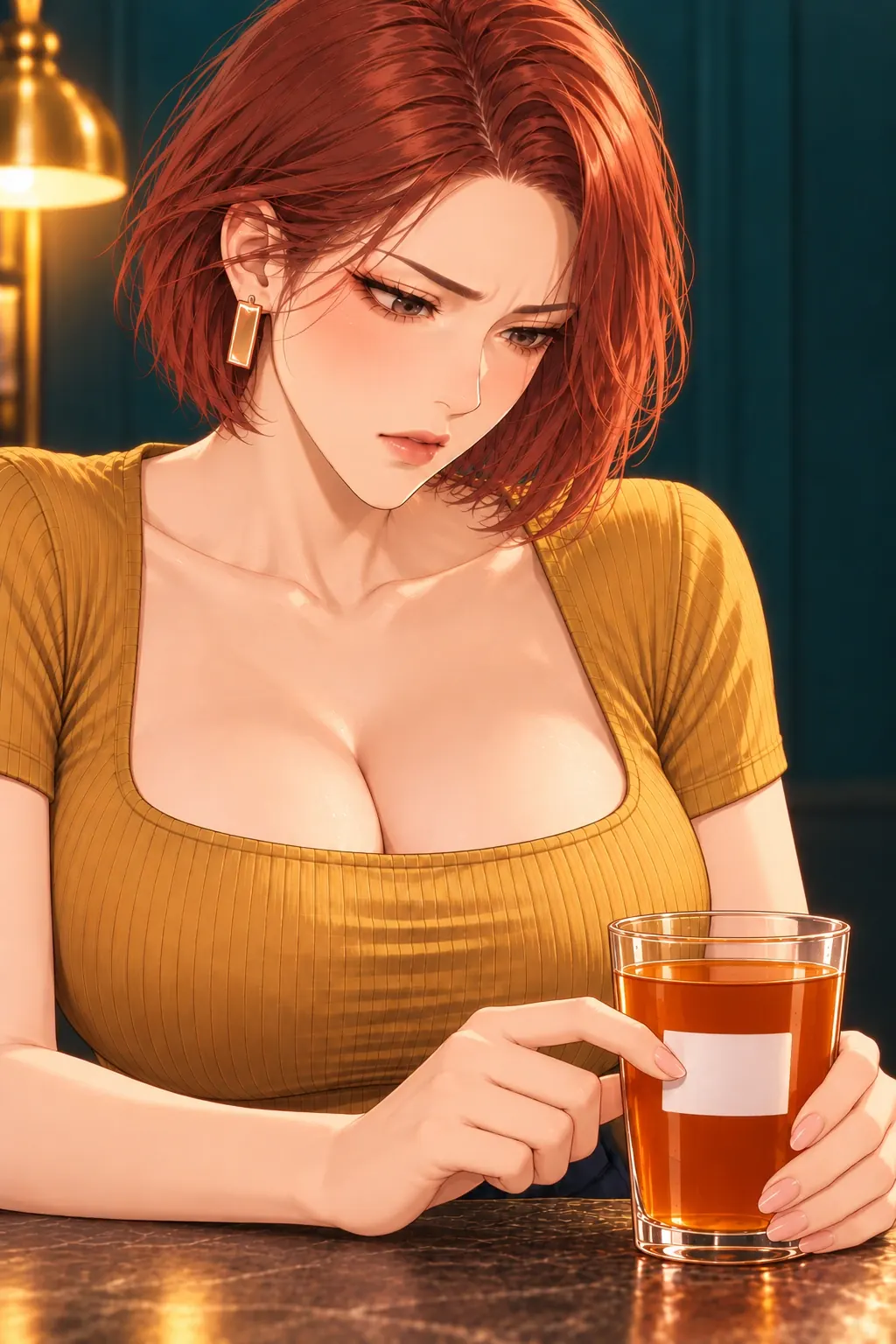 这张差评我收了漫画画面：温砚闪过逃避的短暂念头