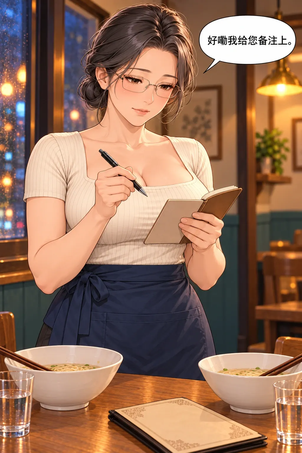 老样子，先别记漫画画面：店主只应本人请求备记，谎话要被继续当真。