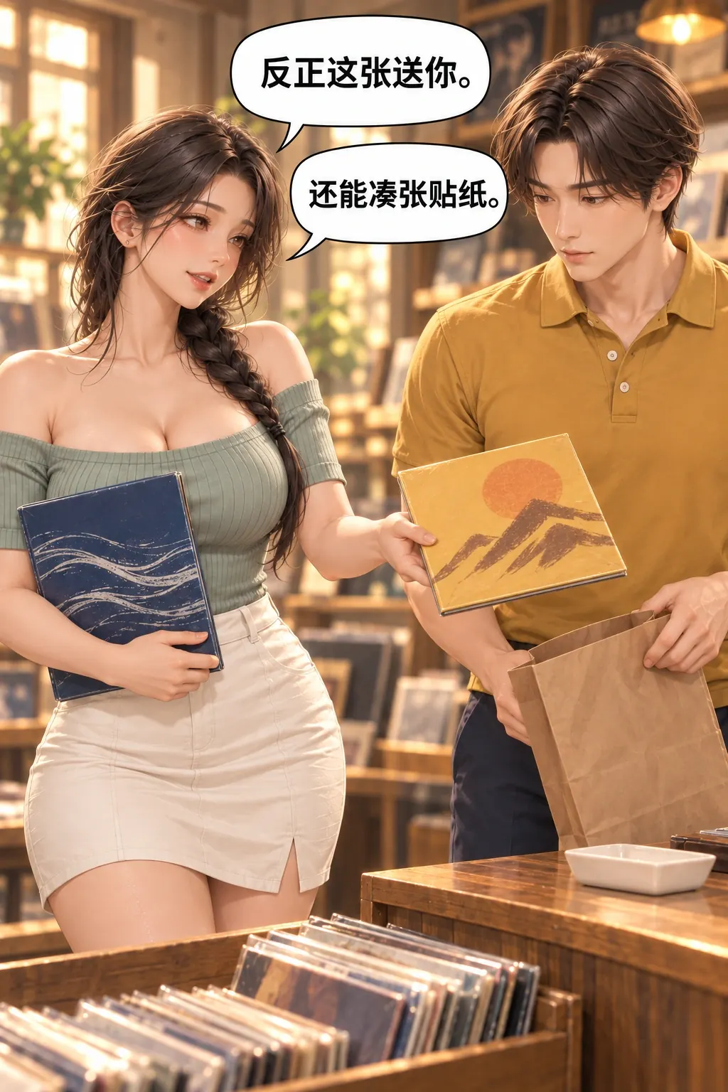 我不是来清闲置的吗？漫画画面：女把朋友的接受当作自己凑单的去处，真实理由也明说。