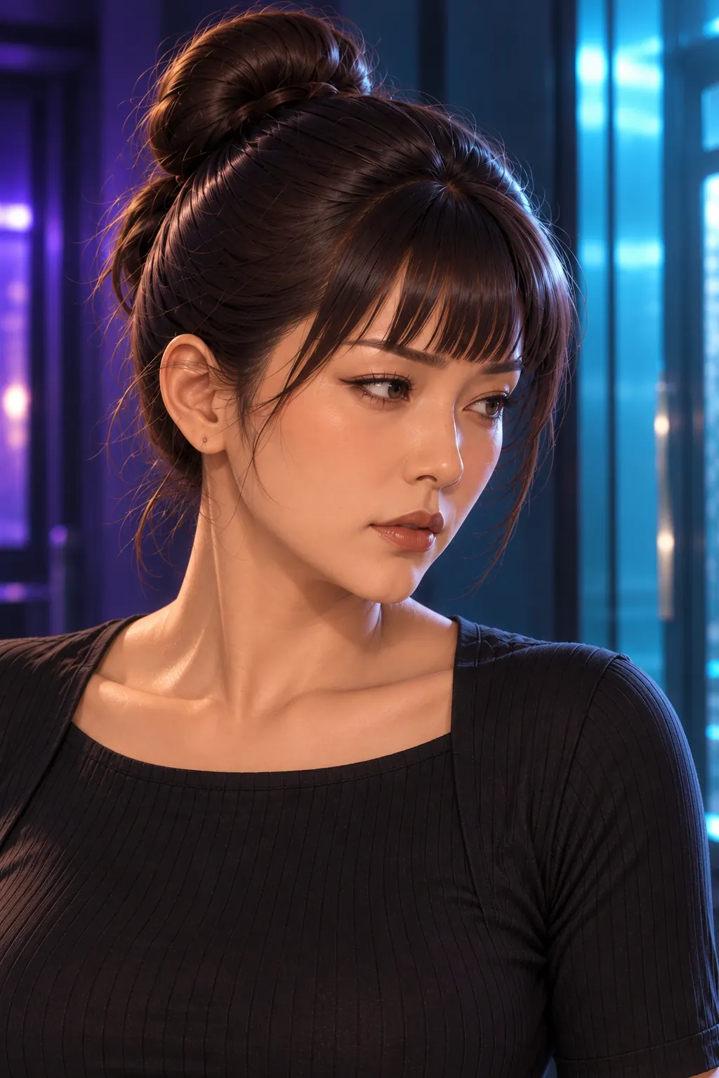 看多了，学的漫画画面：有退路时才看见自己的否认