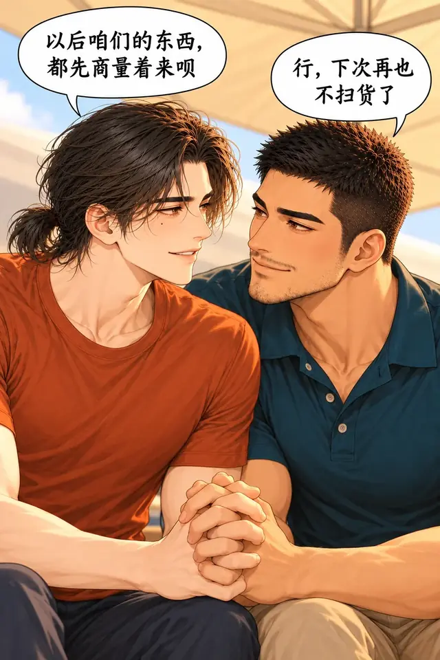 男朋友把摊包圆了漫画封面